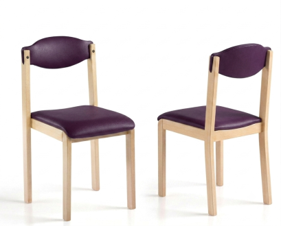Chaise garnie 4 pieds Dreux-Pauline